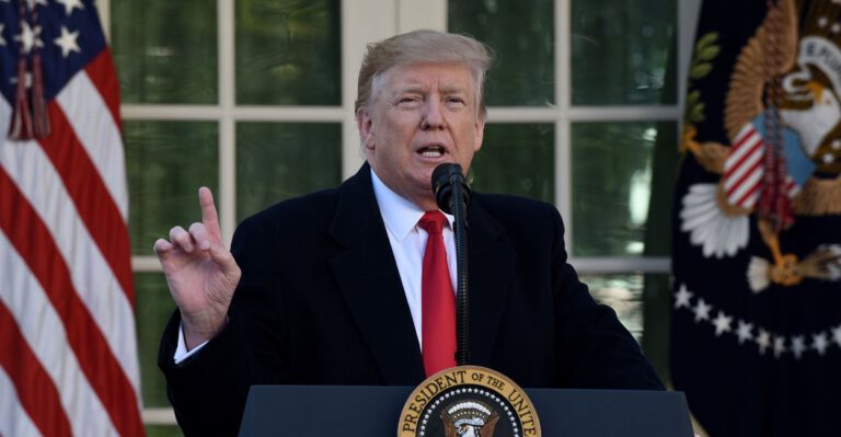 Trump Has 1 Piece of Advice for Lawmakers Negotiating Border Funding