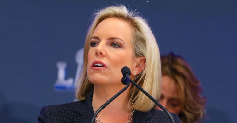 Kirstjen Nielsen Says DHS Will Continue to Enforce the Law Despite Democrats’ Opposition