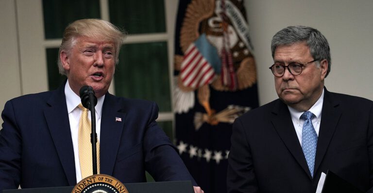 ‘I’m Not Going to Be Bullied’: Barr Speaks on Roger Stone Case