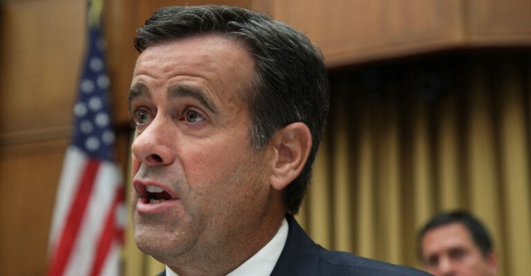 Trump Pulls Intelligence Nominee Amid Unflattering Coverage