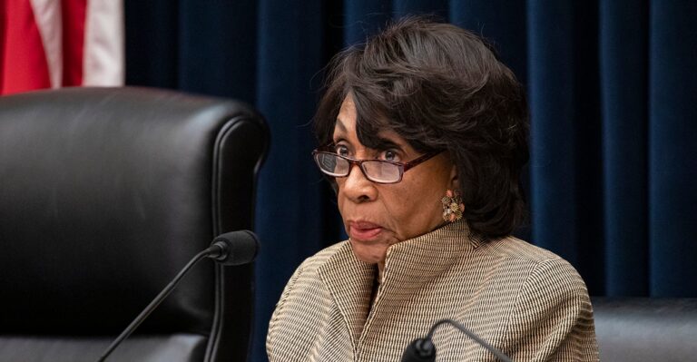 Media’s Treatment of Maxine Waters Shows Their Bias