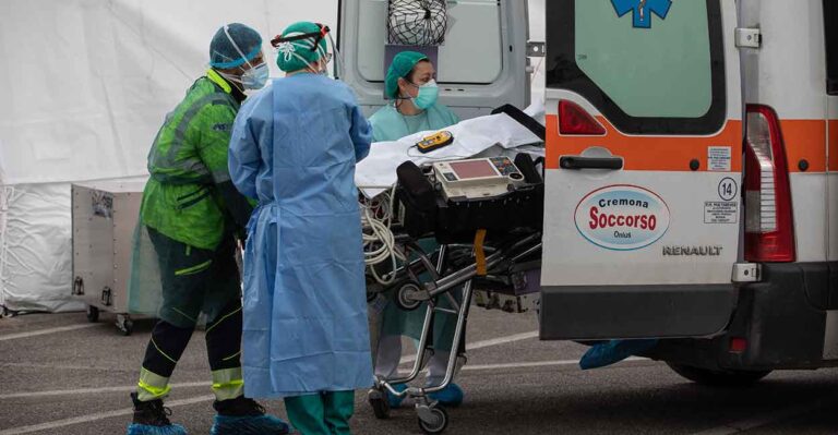 ‘Little Rays of Hope’: The View From a Field Hospital in Italy