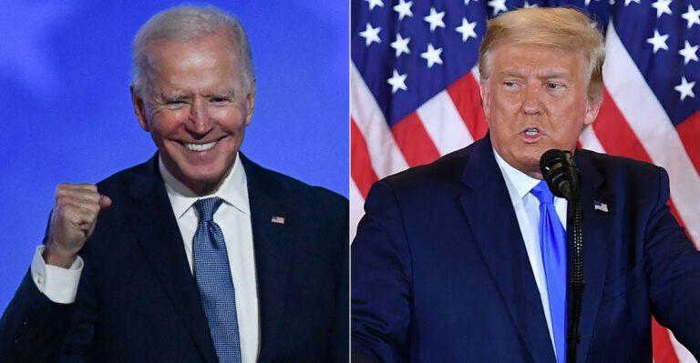 Media Outlets Project Biden Victory as Trump Says Election ‘Far From Over’