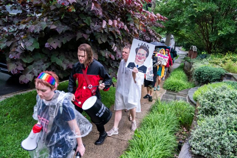 EXCLUSIVE: DOJ Sued Over Far-Left Protesting at Supreme Court Justices’ Homes