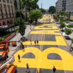 DC Freshens Up 'Black Lives Matter' Street Art Despite Hamas Endorsements