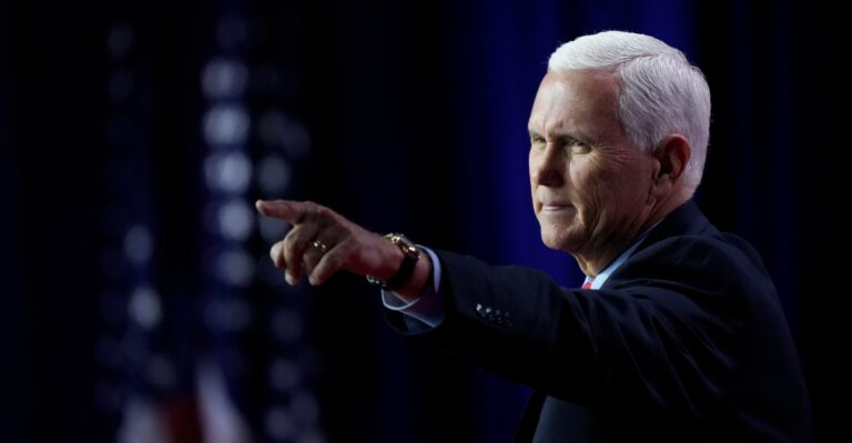 Mike Pence Challenges 2024 Field to Support National 15-Week Abortion Ban