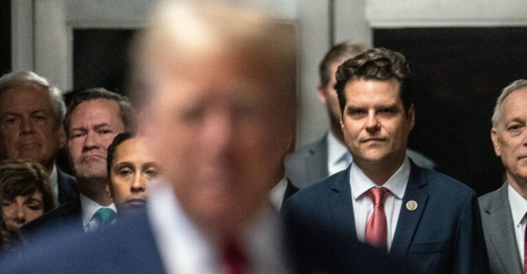 Matt Gaetz Is a Great Pick for Attorney General