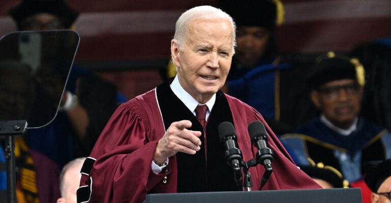 Bungling Biden’s Commencement Whoppers