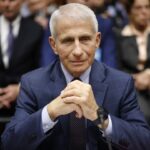 Anthony Fauci seated