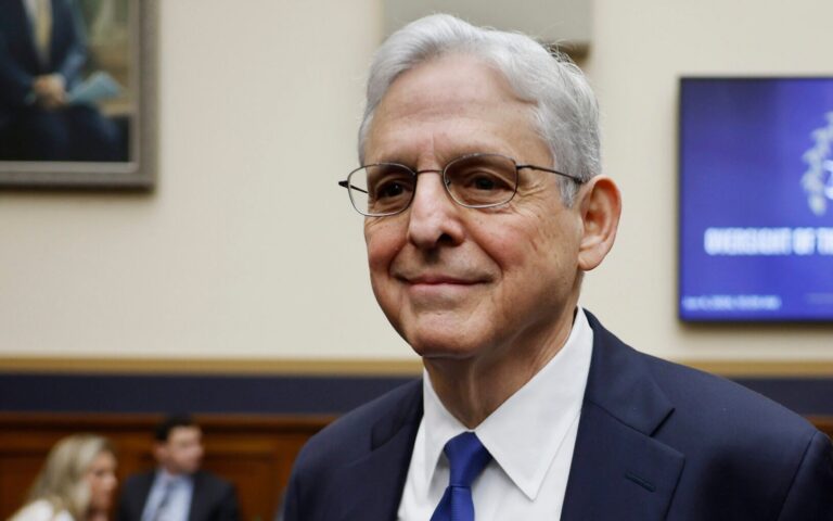 Merrick Garland Shouldn’t Be Praised. He Should Be Impeached.