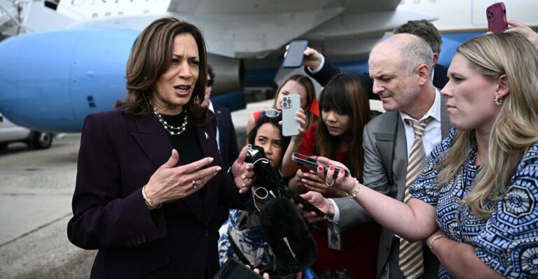 Is Kamala Harris Working With Servile Journalists to Polish the Spin on Their Stories?