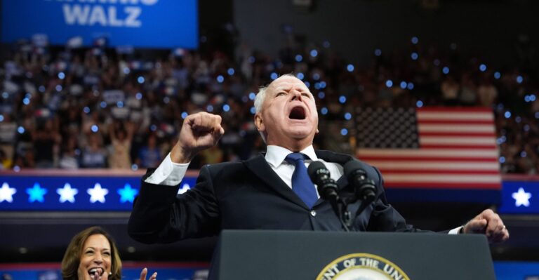 You Can’t Cancel Tim Walz’s Radicalism With Camo Hats or Ice Fishing