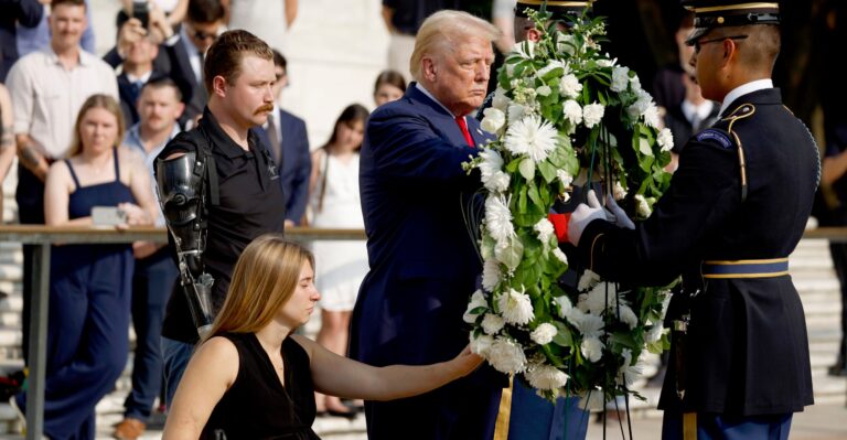The Entire Manufactured Controversy Over Trump’s Arlington Cemetery Visit