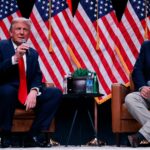 Trump, Tucker Carlson Talk Faith, Fortitude, and the Future at Bookend AZ Rally