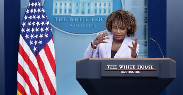 UNFAIR? Reporter Presses White House Press Secretary About Previous Warnings of Trump Being a ‘Threat to Democracy’