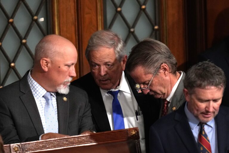 After Speaker Election, Johnson’s Right Flank Demands Action on Trump Agenda
