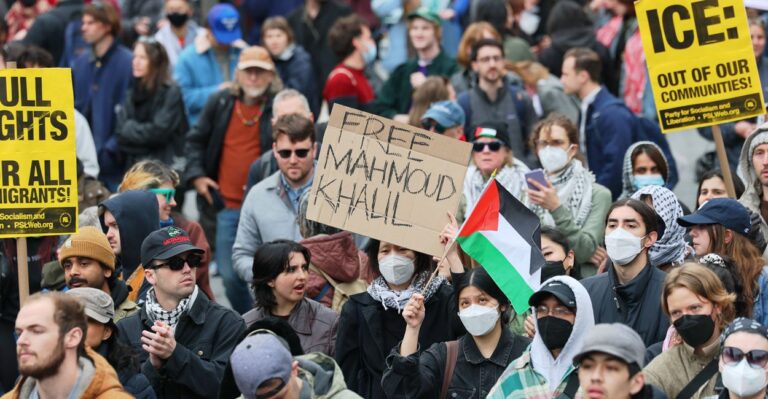 Yes, Mr. Khalil, Your Actions Have Consequences