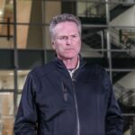 Alaska Governor Mike Dunleavy standing