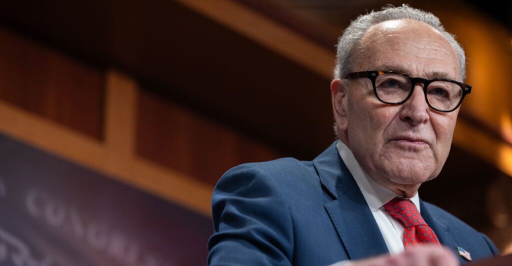Democrats Call on Schumer to Resign Leadership Post for Shutdown ...