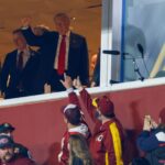 Sports Writers Hit Trump for 'Sportswashing' at Commanders Game