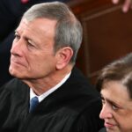 (L/R) Supreme Court Chief Justice John Roberts and Supreme Court Justice Elena Kagan