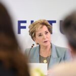 Secretary of Education Linda McMahon speaking