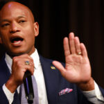 Wes Moore, governor of the State of Maryland and a potential future presidential candidate, speaks during the National Action Network annual convention on April 09, 2026. (Spencer Platt/Getty Images)