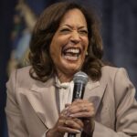Kamala Harris laughing