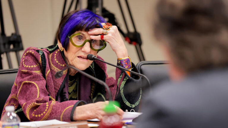 U.S. Rep. Rosa DeLauro (D-CT) a House Appropriations Committee hearing on April 20, 2026.