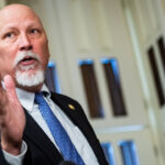 Rep. Chip Roy (R-TX) speaks to reporters after passage of a Department of Homeland Security funding bill, on April 30, 2026 at the U.S. Capitol in Washington, DC.