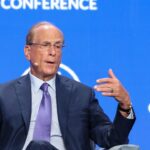 Laurence D. Fink speaking while seated