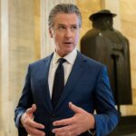 Gov. Gavin Newsom speaking