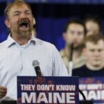 Graham Platner at a campaign event