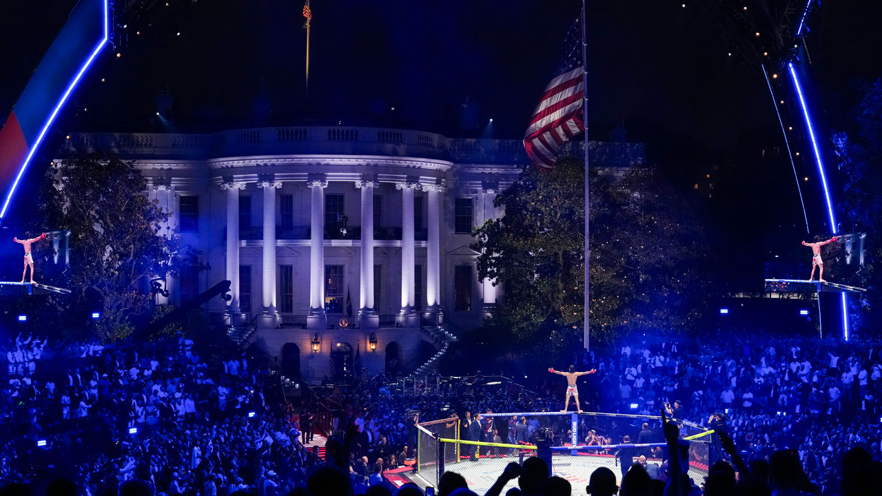 Thousands Celebrate Trump’s Birthday with a Knockout on the White House Lawn
