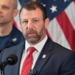U.S. Homeland Security Secretary Markwayne Mullin speaking