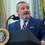 Sen. Ted Cruz (R-TX) speaks in the oval office.