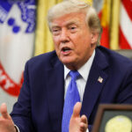 President Donald Trump speaks during an event in the Oval Office of the White House on August 06, 2026 in Washington, DC. (Alex Wong/Getty Images)