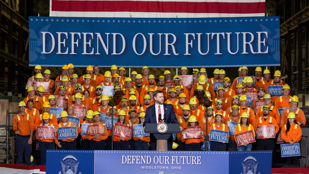 JD Vance, Ohio Figures Give Rousing Middletown Speech on Manufacturing Investments