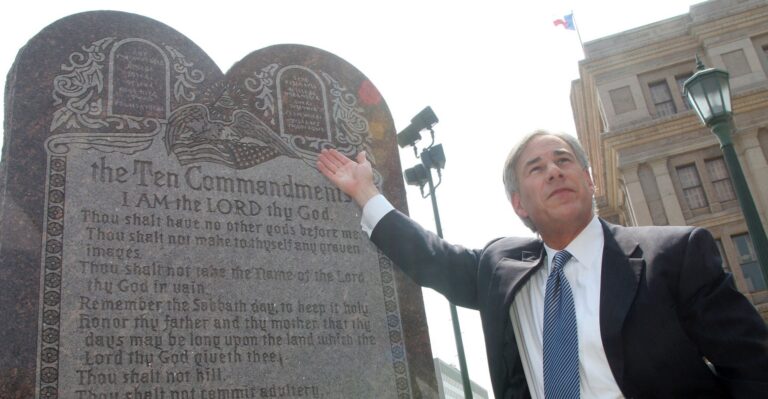 Posting the Ten Commandments Does Not Establish a Religion