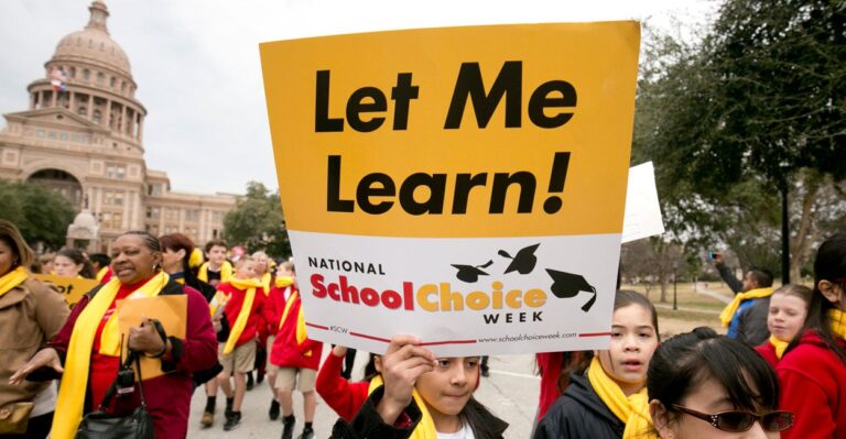 A Third Try in Texas for School Choice