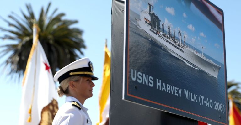 Team Trump Ends the USNS Harvey Milk