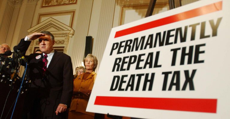 Business Coalition Cites 4 Reasons to Repeal Death Tax