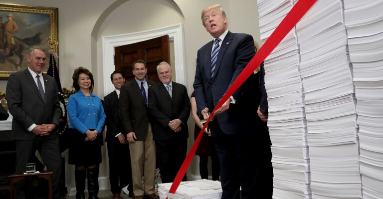 Trump’s Deregulation Promise