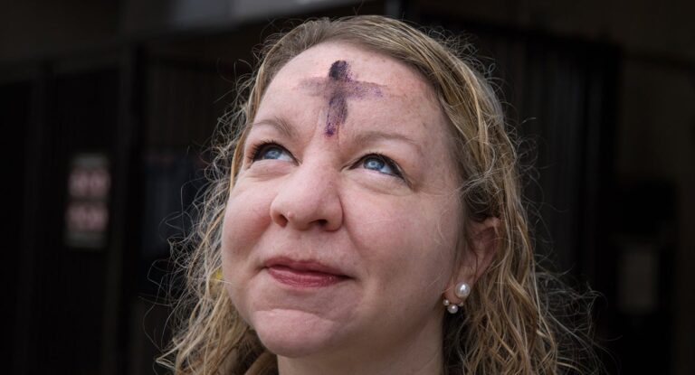 LGBTQ Glitter Destroys the Spirit of Ash Wednesday