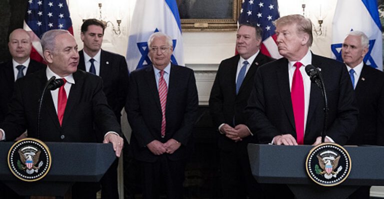 Trump Recognizes Israel’s Right to Golan Heights During Netanyahu Visit