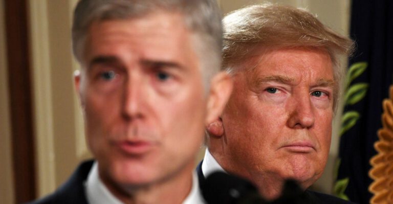 Neil Gorsuch Is Trump’s Best Revenge for Judicial Activism