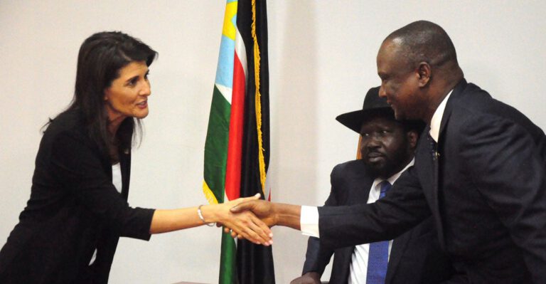 Nikki Haley Warns South Sudan Strongman Against More Empty Promises of Peace