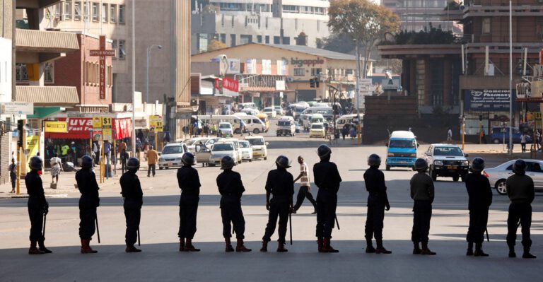 Election in Zimbabwe Followed by Street Violence and Bloodshed