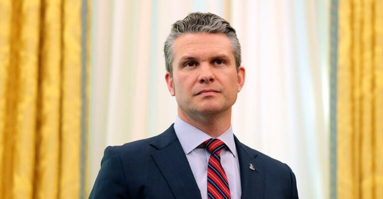 Pete Hegseth Announces He Is Ordering Equal Standards for Men and Women in Combat Roles