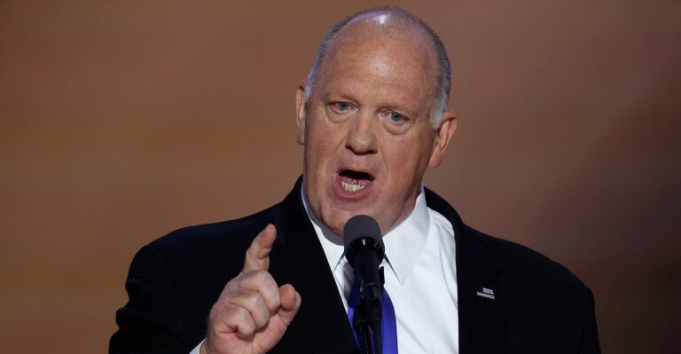 Democrats Once Gave Trump’s New Border Czar an Award for Mass Deportation of Illegal Aliens